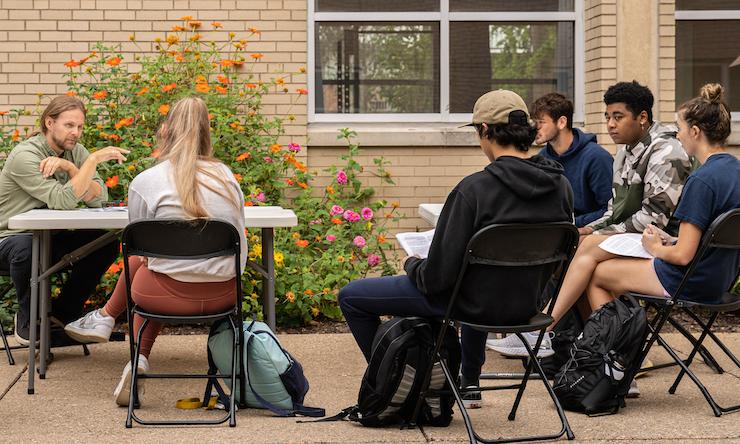 outside classroom